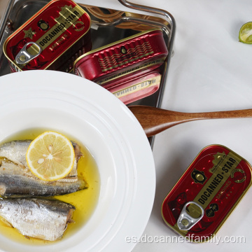 Sardinas deliciosas en enlatado